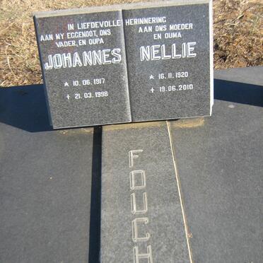 FOUCHE Johannes 1917-1998 &amp; Nellie 1920-2010