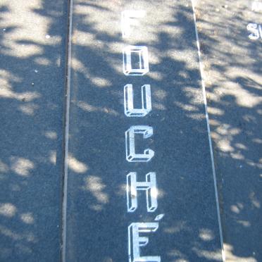 FOUCHE Johannes Christoffel 1914-1998 &amp; Susanna Elizabeth Magritha 1926-1998