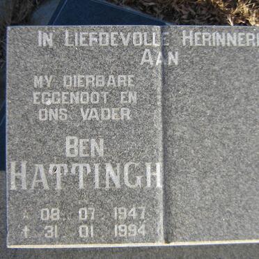 HATTINGH Ben 1947-1994