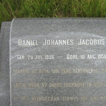HEERDEN Daniel Johannes Jacobus, van 1936-1958