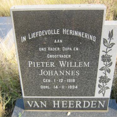 HEERDEN Pieter Willem Johannes, van 1918-1994