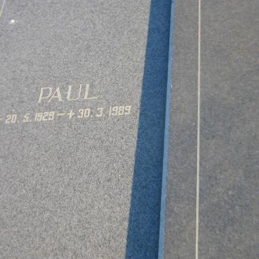 JORDAAN Paul 1929-1989