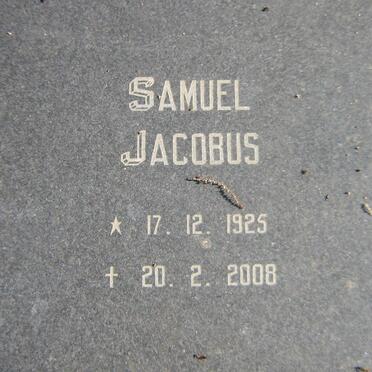 JAARSVELD Samuel Jacobus, van 1925-2008 &amp; Magdalena Susara Christina Wilhelmina 1924-2005