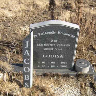 JACOBS David Christoffel 1918-1999 &amp; Louisa 1919-2003