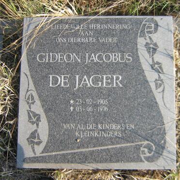 JAGER Gideon Jacobus, de 1905-1976
