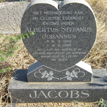 JACOBS Albertus Stefanus Johannes 1942-1985