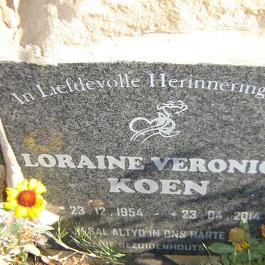 KOEN Loraine Veronica 1954-2014