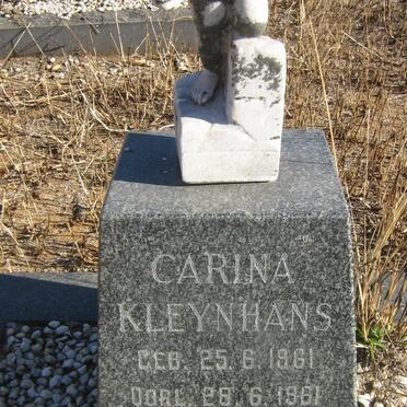 KLEYNHANS Carina 1961-1961