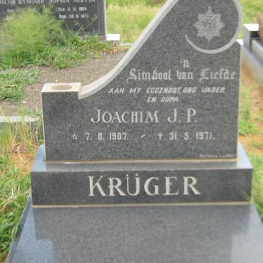 KRÜGER Joachim J.P. 1907-1971