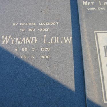 KOK Wynand Louw 1925-1990 &amp; Veronica 1934-