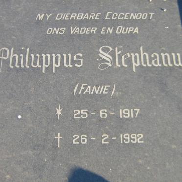 KRUGER Philuppus Stephanus 1917-1992 &amp; Anna Elizabeth 1924-2006