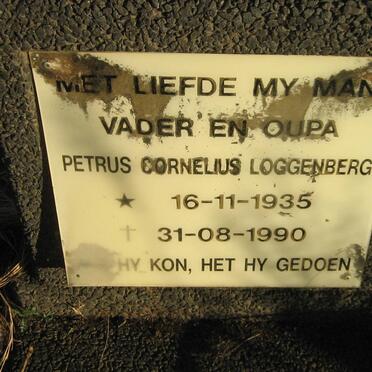 LOGGENBERG Petrus Cornelius 1935-1990