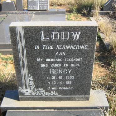 LOUW Hency 1909-1981