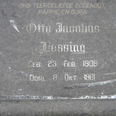 LESSING Otto Jacobus 1908-1961