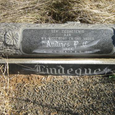LINDEQUE Andries P.C. 1944-1985