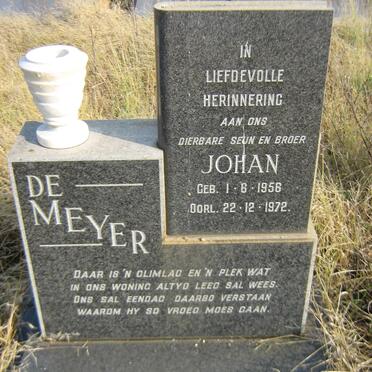 MEYER Johan, de 1956-1972