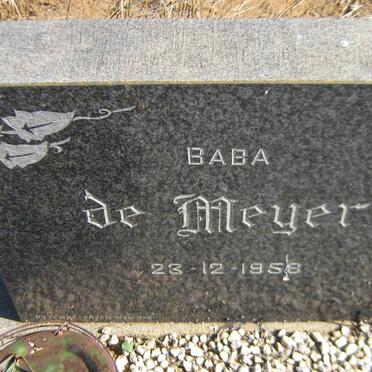 MEYER, de 1958-1958