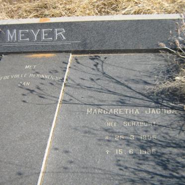 MEYER Thomas 1903-1986 &amp; Margaretha Jacoba SCHABORT 1905-1985