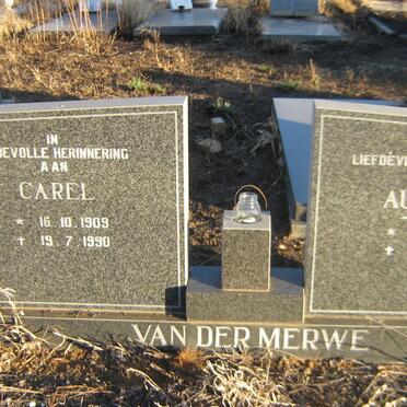 MERWE Carel, van der 1909-1990 &amp; Augusta 1909-1994