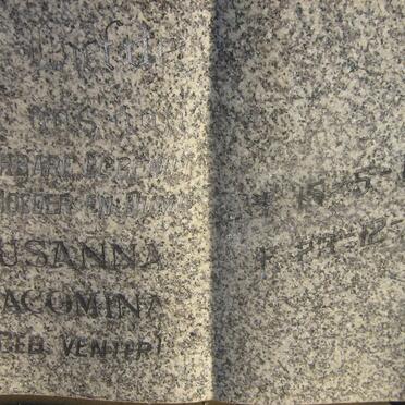 NAWN James 1916-1993 &amp; Susanna Jacomina VENTER 1921-1990