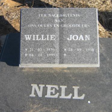 NELL Willie 1936-1999 &amp; Joan 1938-