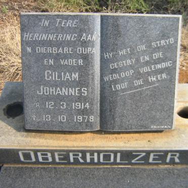 OBERHOLZER Giliam Johannes 1914-1978