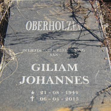 OBERHOLZER Giliam Johannes 1944-2015 &amp; Helena