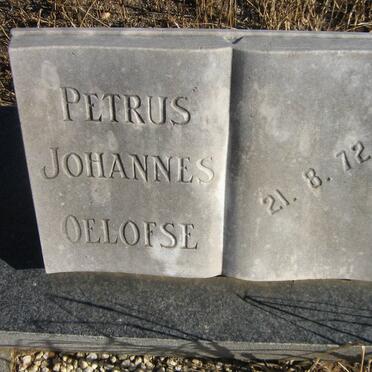 OELOFSE Petrus Johannes -1972