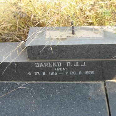 OLIVIER Barend G.J.J. 1915-1978 &amp; Rachel Sophia HUGO 1917-1965