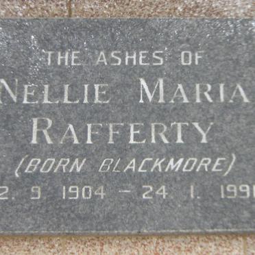 RAFFERTY Nellie Marie nee BLACKMORE 1904-1991