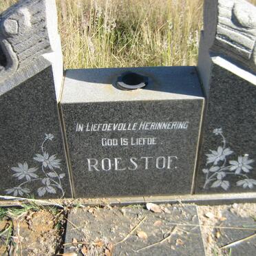 ROESTOF Daniel Johannes 1913-1989 &amp; Heibrecht Maria ENGELBRECHT 1914-1982