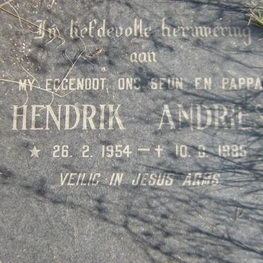ROUX Hendrik Andries 1954-1985