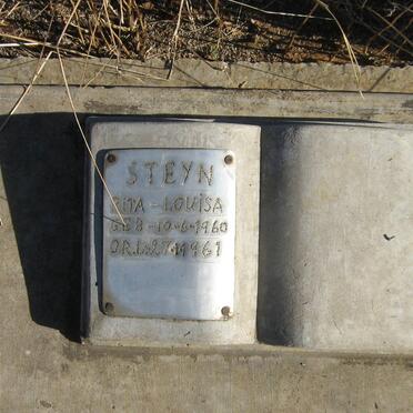 STEYN Rita Louisa 1960-1961