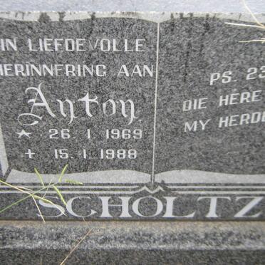 SCHOLTZ Anton 1969-1988