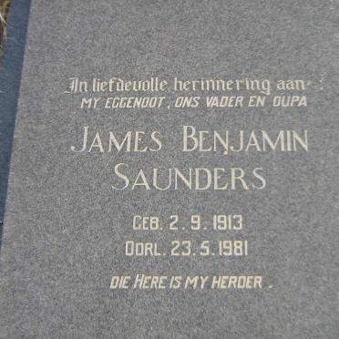 SAUNDERS James Benjamin 1913-1981