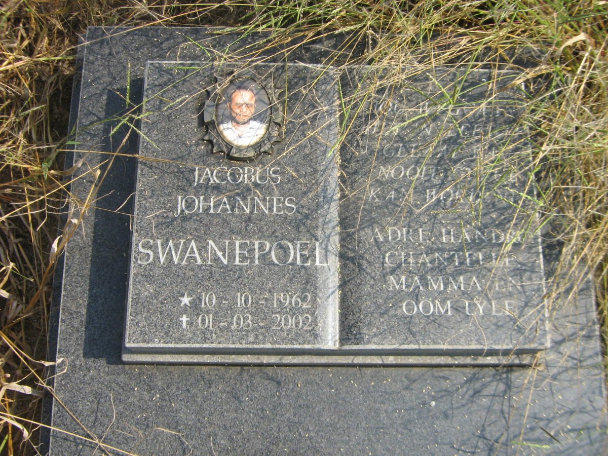 SWANEPOEL Jacobus Johannes 1962-2002