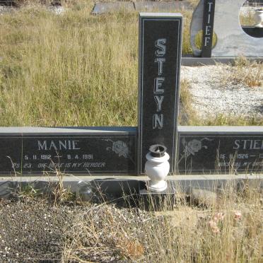 STEYN Manie 1912-1991 &amp; Stiena 1926-1995