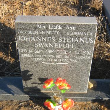 SWANEPOEL Johannes Stefanus 1959-1992