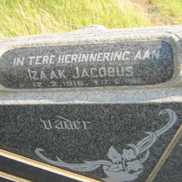 SWANEPOEL Izaak Jacobus 1916-1985 &amp; Catharina Magdalena Susanna VAN DEN BERG 1922-1980