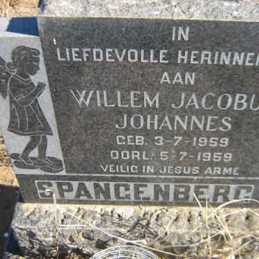 SPANGENBERG Willem Jacobus Johannes 1959-1959