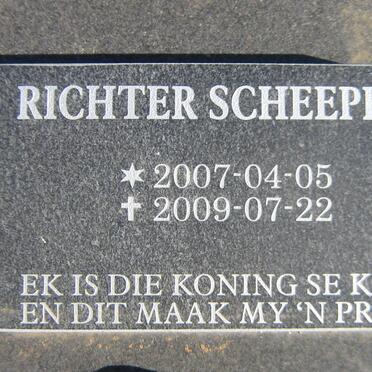 SCHEEPERS Richter 2007-2009