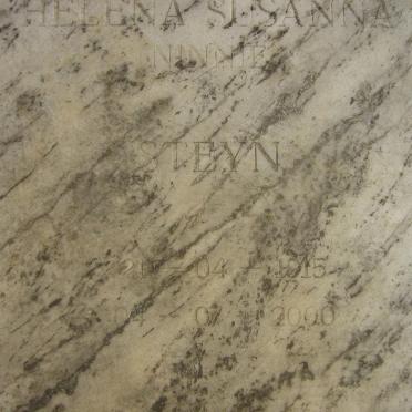 STEYN Helena Susanna 1915-2000