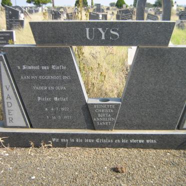 UYS Pieter Retief 1922-1977