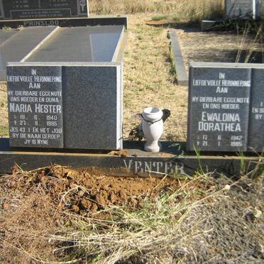 VENTER Maria Hester 1940-1995 :: VENTER Ewaldina Dorathea 1942-1985