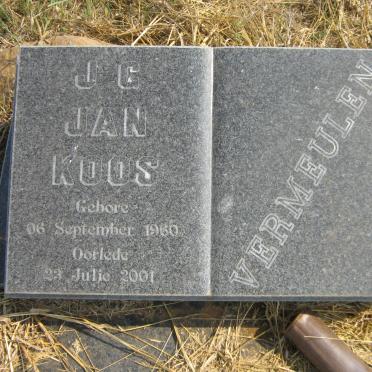 VERMEULEN J.G. 1960-2001