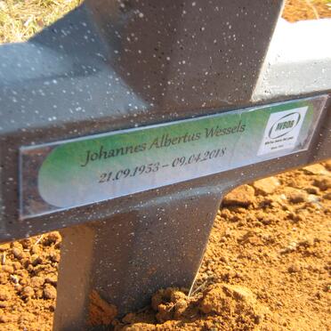 WESSELS Johannes Albertus 1953-2018