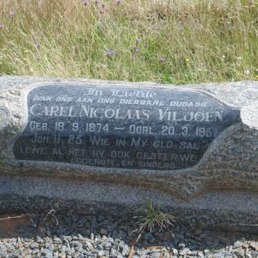 VILJOEN Carel Nicolaas 1874-1957