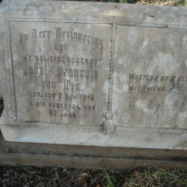 WYK Jacob Francois, van -1940