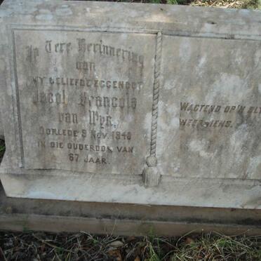 WYK Jacob Francois, van -1940