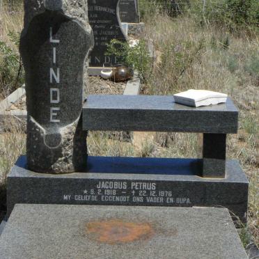 LINDE Jacobus Petrus 1918-1976